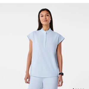 XL Figs scrub set light blue